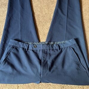 Nautical Men’s Dress Pants Slacks Navy Blue 36x30